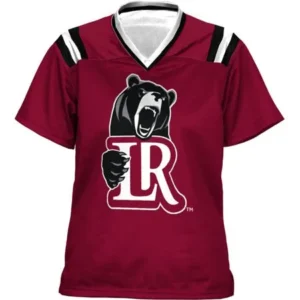 ProSphere Girls' Lenoir-Rhyne University Goal Line Football Fan Jersey