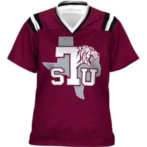 ProSphere Girls' Texas Southern University Goal Line Football Fan Jersey