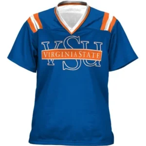 ProSphere Girls' Virginia State University Goal Line Football Fan Jersey