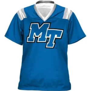 ProSphere Girls' Middle Tennessee State University Goal Line Football Fan Jersey