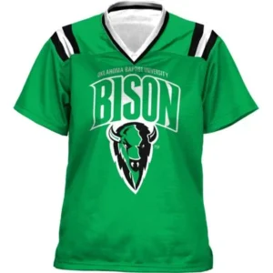 ProSphere Girls' Oklahoma Baptist University Goal Line Football Fan Jersey