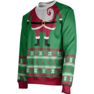 ProSphere Men's Yuletide Ugly Holiday Big Head Sweater (Apparel)