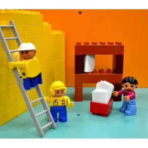 LAMINATED POSTER Site Building Blocks Lego Toys Build Replica Poster Print 24 x 36