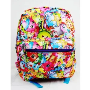 New Arrive Shopkins Canvas 16" Girls Large School Backpack