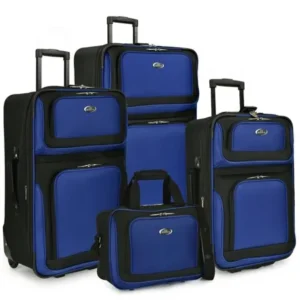 U.S. Traveler New Yorker 4-Piece Luggage Set