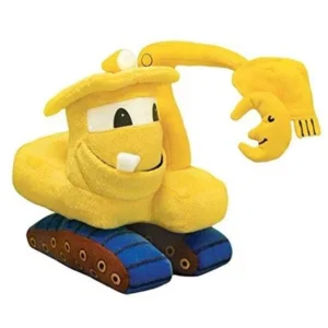 merrymakers goodnight, goodnight, construction site plush toy, 11-inch