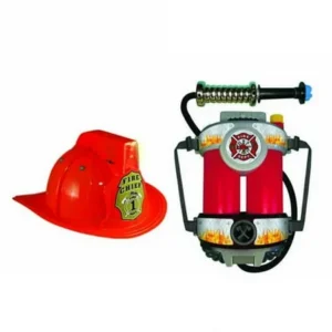 Aeromax CAT-B8 Little Boys Red Fire Fighter Helmet High Quality Cataloge Bundle