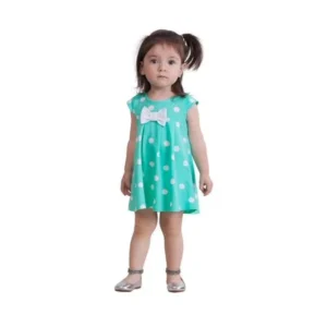 Pulla Bulla Baby Girl Infant Bow Polka Dot Dress