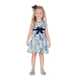 Pulla Bulla Toddler Girl Infant Floral Style Bow Dress