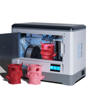 FlashForge USA Dreamer 3D Printer with Full Chamber Enclosure - Internal Dual Extruder PLA/ABS Printing