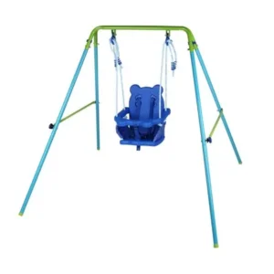 Folding Toddler Baby Swing With Seat Kids Best Gift Garden Yard Play Toy Outdoor