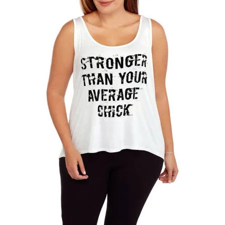 Women;s Plus Activewear Tank Top Collection