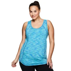 RBX Active Women's Plus Size Activewear Deep V-Neck Tank Top