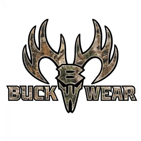 Buck Wear Camo 6" Window Decal