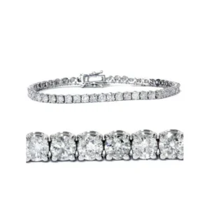 7ct Diamond Tennis Bracelet 14K White Gold