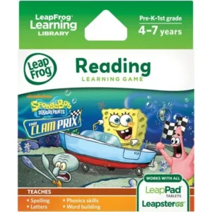 LeapFrog Explorer & LeapPad Learning Game: SpongeBob SquarePants: The Clam Prix