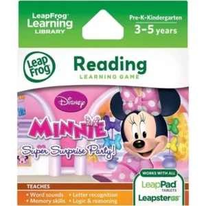 LeapFrog Explorer Disney Minnie's Bow-tique Super Surprise Party Learning Game