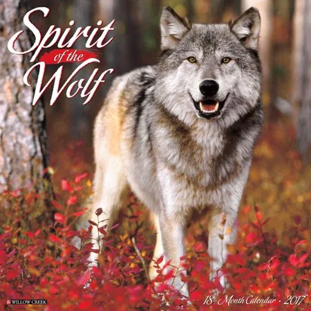 2017 Spirit of the Wolf Wall Calendar