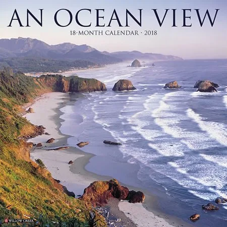 Willow Creek Press 2018 Ocean View Wall Calendar