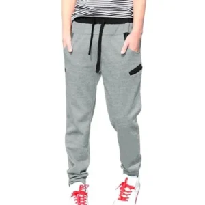 Unique Bargains Men's Elastic Waist Sports Track Pants Drawstring Trousers Sweatpants