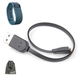 EEEEKit for Fitbit Charge/Force Wristband Fitness /Activity Tracker,Replacement Charger Cable+Wall Charger Adapter