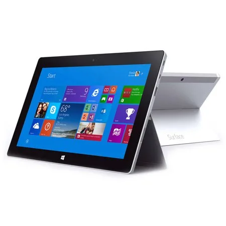 "Certified Refurbished Microsoft Surface 2 with WiFi 10.6"" Touchscreen Tablet PC Featuring Windows RT 8.1 Operating System, Dark Titanium"