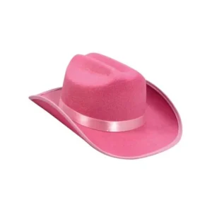 New Child Country Pink Cowboy Cow Boy Felt Costume Hat