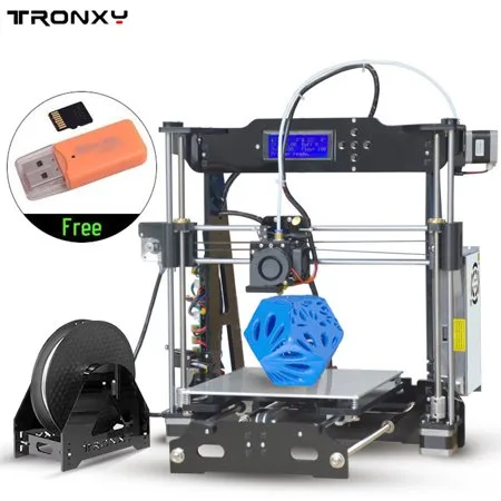 2017 Best 3D Printer Latest Upgraded Quality High Precision Reprap Prusa I3 Black DIY 3D Printer