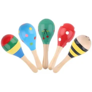 CNMODLE 5pcs Baby Kids Sound Music Gift Toddler Rattle Musical Wooden Colorful Toys new colorful Worldwide sale