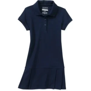 George Toddler Girl Uniform Polo Dress