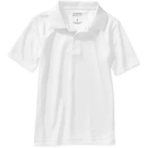 George School Uniform Boys Short Sleeve Performance Polo Shirt