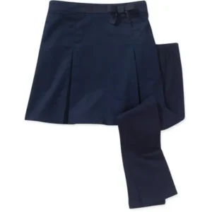George School Uniforms Girls' Skirt and Legging 2-Piece Set