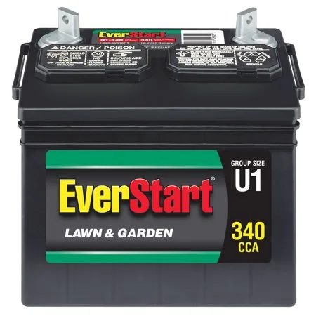 EverStart Lead Acid Lawn & Garden Battery, Group Size U1 (12 Volt/340 CCA)