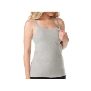 Loving Moments by Leading Lady Maternity Nursing Cami with Built-in Shelf Bra