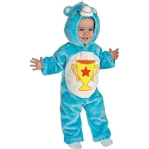 uhc baby's care bear champ infant toddler fancy dress child halloween costume, 3-12m