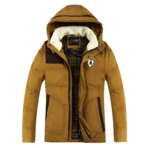 Big Saving for Men Winter Jacket , Men's Hooded Coat Outwear Warmer Casual Leisure Cotton Jacket KMIMT