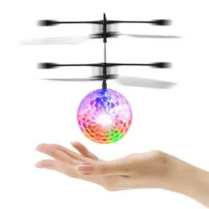 RC Toy,RC Flying Ball,Infrared Induction Helicopter Ball Built-in with Shinning LED Lights and Remote Control,Colorful Flyings for Kids and Boys Teenagers