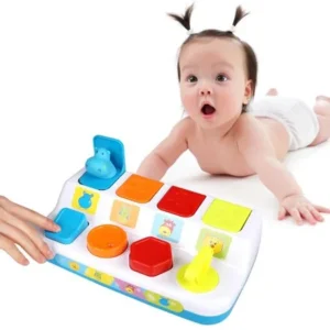 Kimimart Baby Pop Up Early Development Toy - Learning Education Toy for 6 Months +