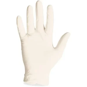 Impact Disposable Latex Powder Free Glove, Large, 100/Carton