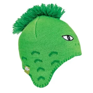 Turtle Fur Kids Lizard Boy Reptile Earflap Winter Hat