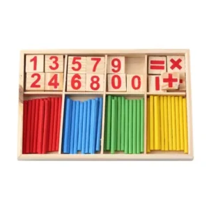 Math Manipulatives Math Manipulatives Wooden Counting Sticks Kids Preschool Educational Toys