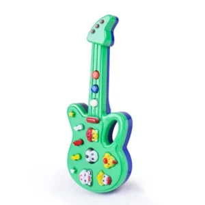 2017 New Super Hot Sale Children Baby Kids Guitar Toys Nursery Rhyme Wisdom Development Simulation Music Plastic Guitar Best Gift