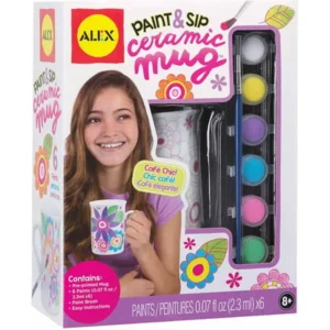 ALEX Toys Craft Paint & Sip Ceramic Mug