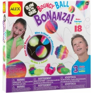 ALEX Toys Craft Glow in the Dark Bouncy Ball Bonanza