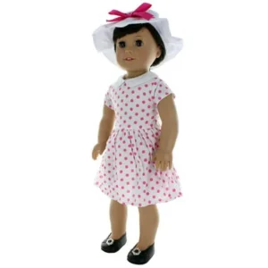 Doll Clothes - 60's Style Dres Outfit Fits American Girl & Other 18 Inch Dolls
