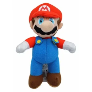 Nintendo's Super Mario Wii Small Mario Plush Toy With Secret Pocket (7in)