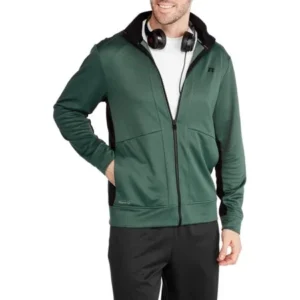 Russell Big Men's Knit Track Performance Jacket