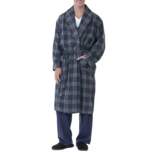 Fruit of the Loom Big Men's Woven Flannel Robe