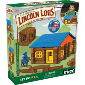 LINCOLN LOGS - Oak Creek Lodge - 137 Pieces