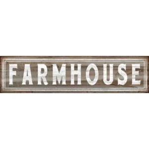Barnyard Designs Farmhouse Retro Vintage Tin Bar Sign Country Home Decor 15.75" x 4"